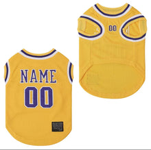 Custom L.A. Pup Pet Basketball Jersey
