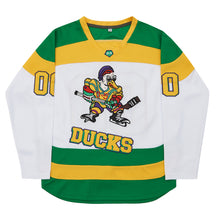 Custom Adam Banks Ducks Kids Hockey Jersey