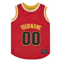 Custom Fireball Pet Basketball Jersey