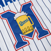 Custom M-Beers Pet Baseball Jersey