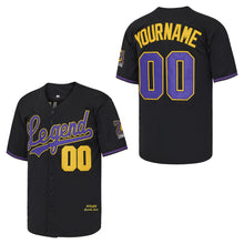 Custom Mamba Forever Baseball Jersey