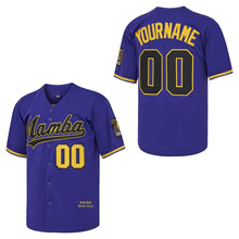 Custom Custom Mamba Forever Baseball Jersey