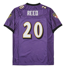 Custom Ed Reed 20 Baltimore Ravens Football Jersey