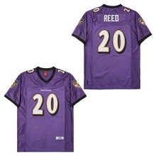 Custom Ed Reed 20 Baltimore Ravens Football Jersey