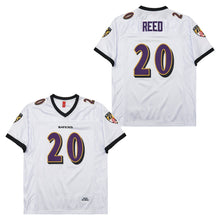 Custom Ed Reed 20 Baltimore Ravens Football Jersey
