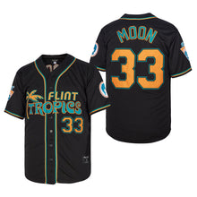 Custom Flint Tropics Moon Baseball Jersey