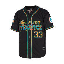 Custom Flint Tropics Moon Baseball Jersey