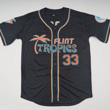 Custom Flint Tropics Moon Baseball Jersey