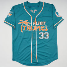 Custom Flint Tropics Moon Baseball Jersey