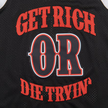 Get Rich or Die Tryin' #50 Cent Basketball Jersey