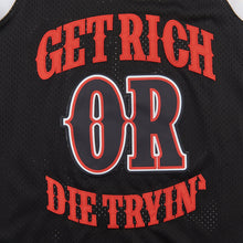 Custom Get Rich Or Die Tryin 50 Cent Basketball Jersey