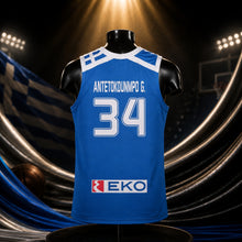 Giannis Antetokounmpo Greece National Team Basktball Jersey