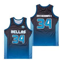 Giannis Antetokounmpo Greece #34 Basketball Jersey