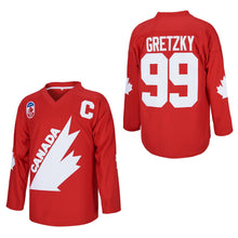 Custom Gretzky Labatt Team Coupe Canada Cup Ice 99 Hockey Jersey