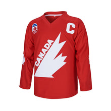 Custom Gretzky Labatt Team Coupe Canada Cup Ice 99 Hockey Jersey
