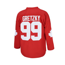 Custom Gretzky Labatt Team Coupe Canada Cup Ice 99 Hockey Jersey