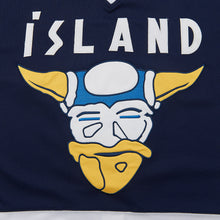 Custom Gunnar Stahl Team Iceland Island Hockey Jersey