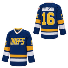 Hanson Brothers Charlestown Chiefs Hockey Jersey