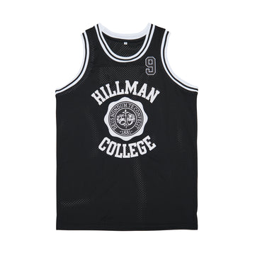 Hillman College #9 Dwayne Wayne Basketball Jersey