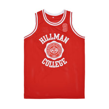 Custom Hillman College 9 Dwayne Wayne Basketball Jersey