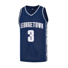 Custom Iverson 3 Georgetown Hoyas Basketball Jersey