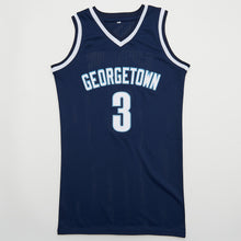 Custom Iverson 3 Georgetown Hoyas Basketball Jersey