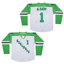 Custom Jarius G Baby Evans 1 Kekambas Hockey Jersey