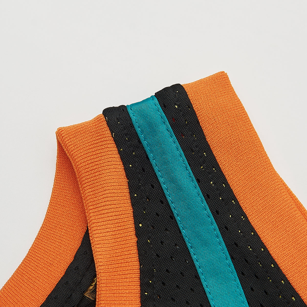 Jackie Moon #33 Semi-Pro Flint Tropics Basketball Jersey — Black — trim detail