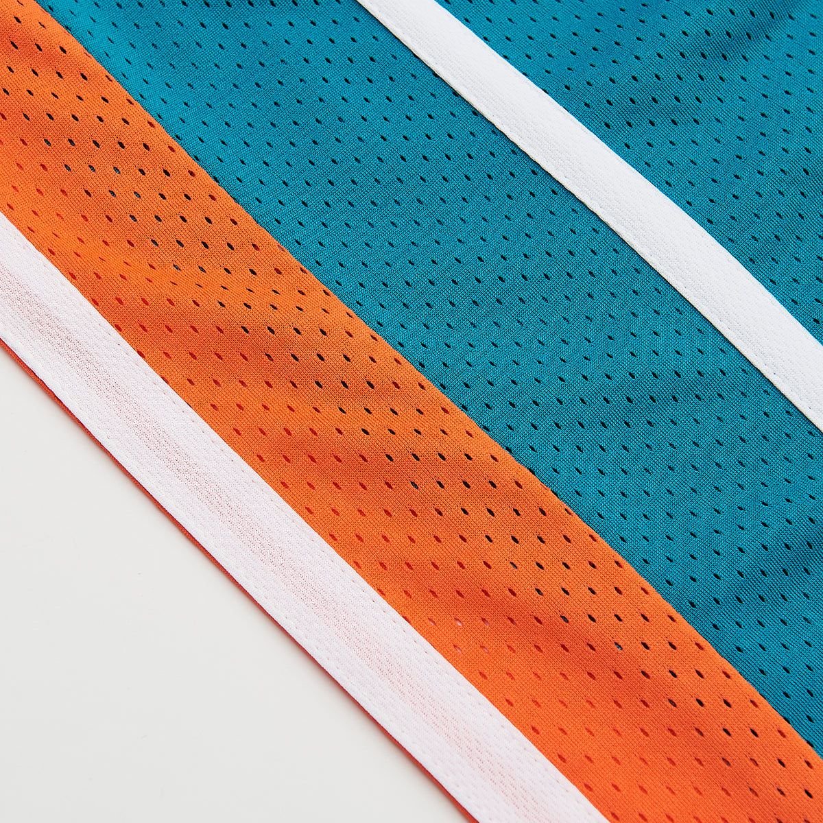 Jackie Moon #33 Semi-Pro Flint Tropics Basketball Jersey — Blue — stripe detail