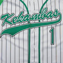 Custom Jarius G Baby Evans Kekambas Baseball Jersey