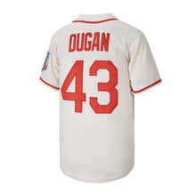 Custom Jimmy Dugan Rockford Peaches 43 Baseball Jersey