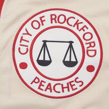 Custom Jimmy Dugan Rockford Peaches 43 Baseball Jersey