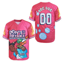 Custom Loc Dog 00 Don T Be A Menace Baseball Jersey