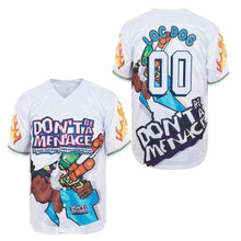 Custom Loc Dog 00 Don T Be A Menace Baseball Jersey