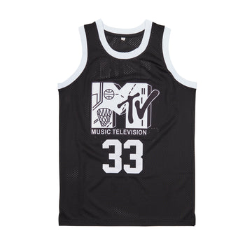 MTV Rock N' Jock #33 Smith Basketball Jersey
