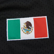 Mexico #7 Black Mesh Baseball Jersey