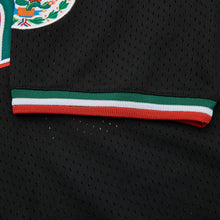 Mexico #7 Black Mesh Baseball Jersey