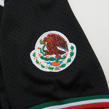 Mexico #7 Black Mesh Baseball Jersey
