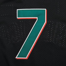 Custom Mexico 7 Black Mesh Baseball Jersey