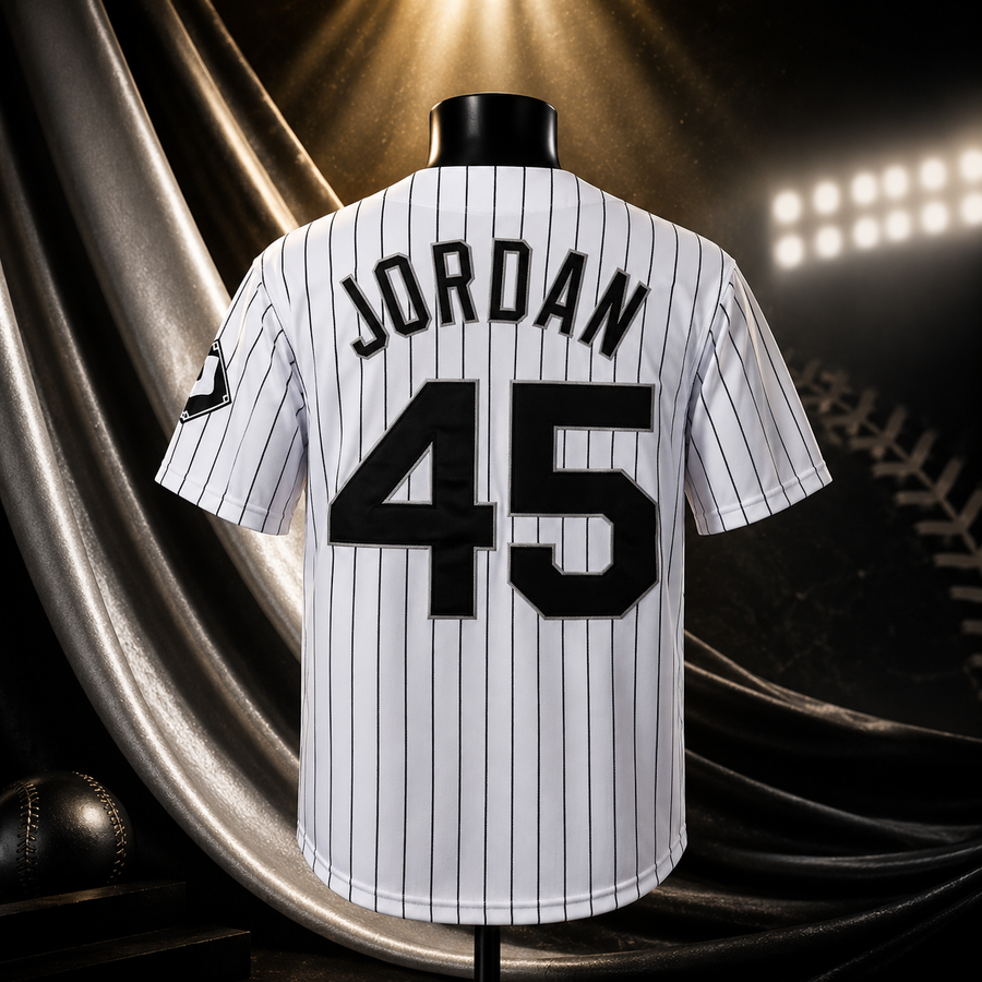 Michael Jordan #45 Barons Baseball Jersey