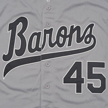 Custom Michael Jordan 45 Barons Baseball Jersey