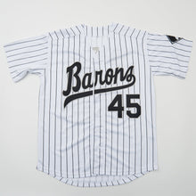Custom Michael Jordan 45 Barons Baseball Jersey