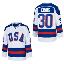 Miracle on Ice Movie USA Ice #30 Hockey Jersey