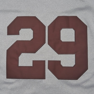 Retro #29 Satchel Paige Vintage CREAM GREY Team Baseball Jersey