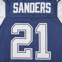 Custom Sanders 21 Dallas Cowboys Football Jersey