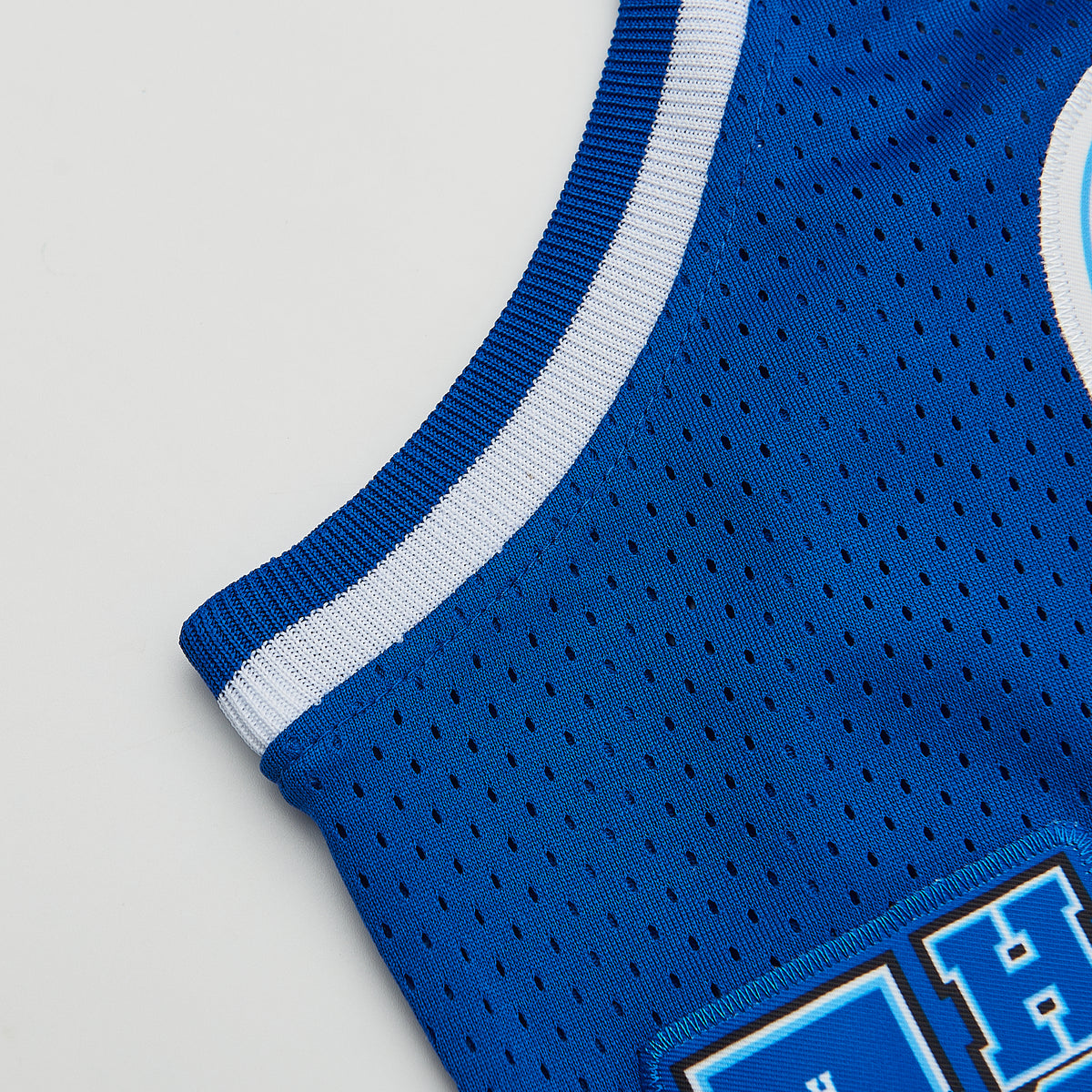 Shuttlesworth #34 Lincoln High School Basketball Jersey — trim detail