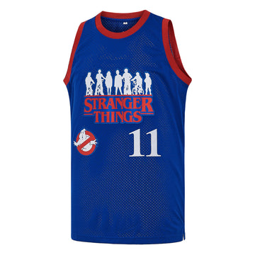 Stranger Things Eleven #11  Basketball Jersey