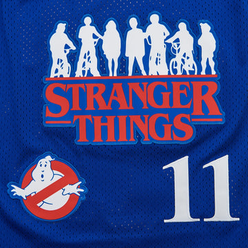 Stranger Things Eleven #11  Basketball Jersey