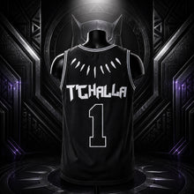 T’Challa #1 Wakanda Black Panther Basketball Jersey