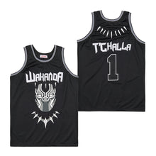 T’Challa #1 Wakanda Black Panther Basketball Jersey